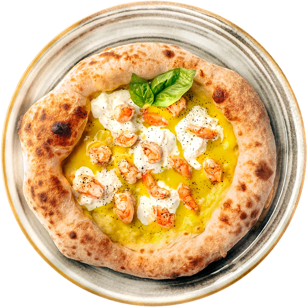 pizza con gamberetti dicocibo pizzeria gourmet reggio emilia